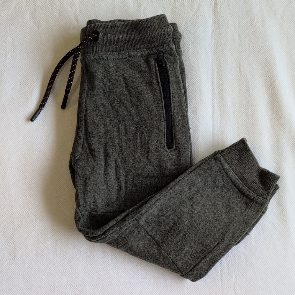 george olive green comfy joggers sweatpants 2T toddler boys
